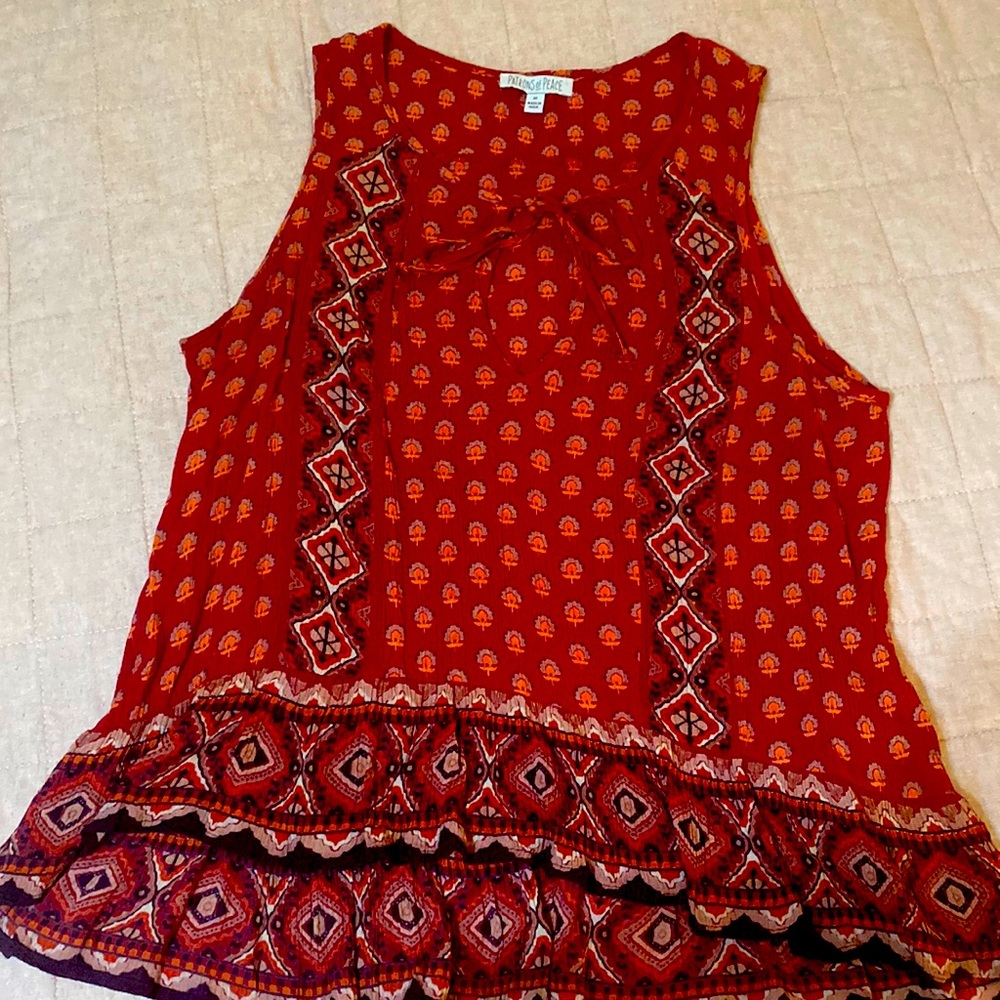 Sleeveless top